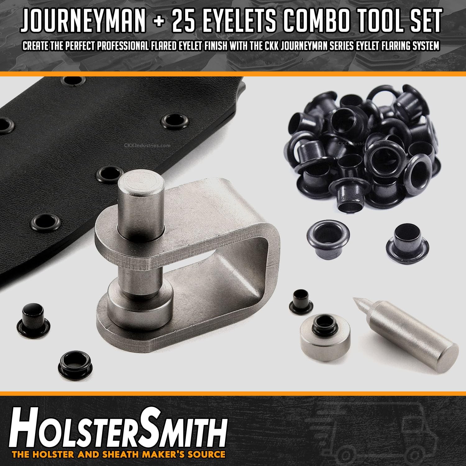 Holstersmith Setting 10 – 1 8 Setting 1/4 In. 10 8-9 Black