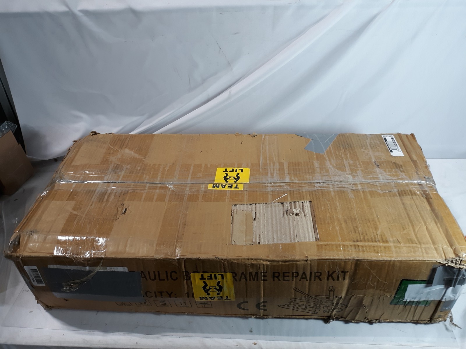 ANGULL 10 Ton Hydraulic Body Frame Repair Kit Ram Spreader Tool Set w/ Case