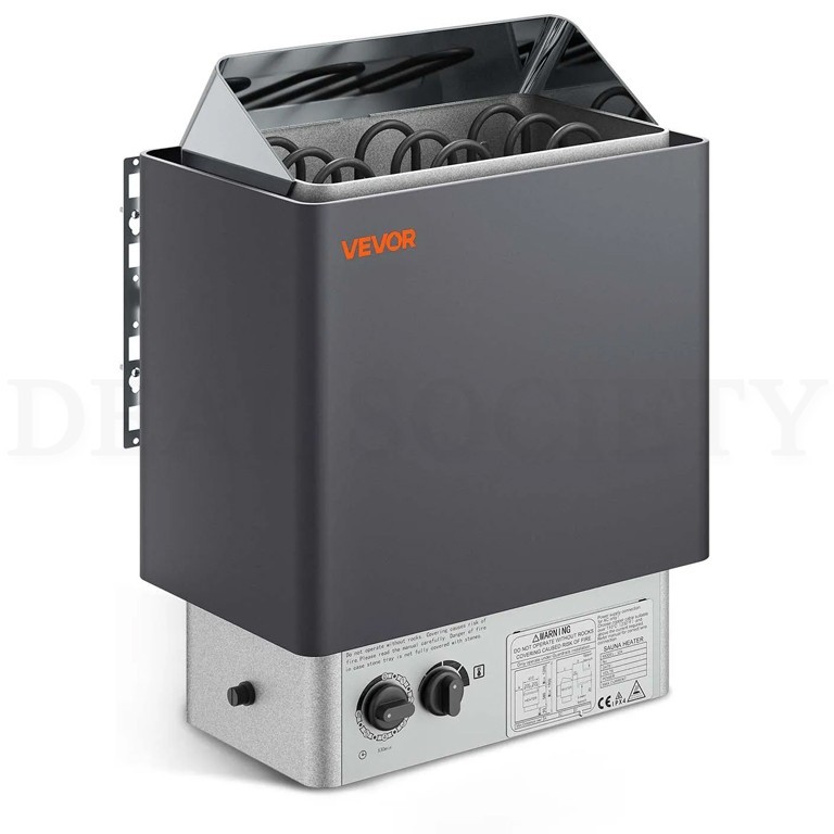 Sauna Heater 4.5KW 220V Electric Sauna Stove Steam Bath Heater Adjustable Temp