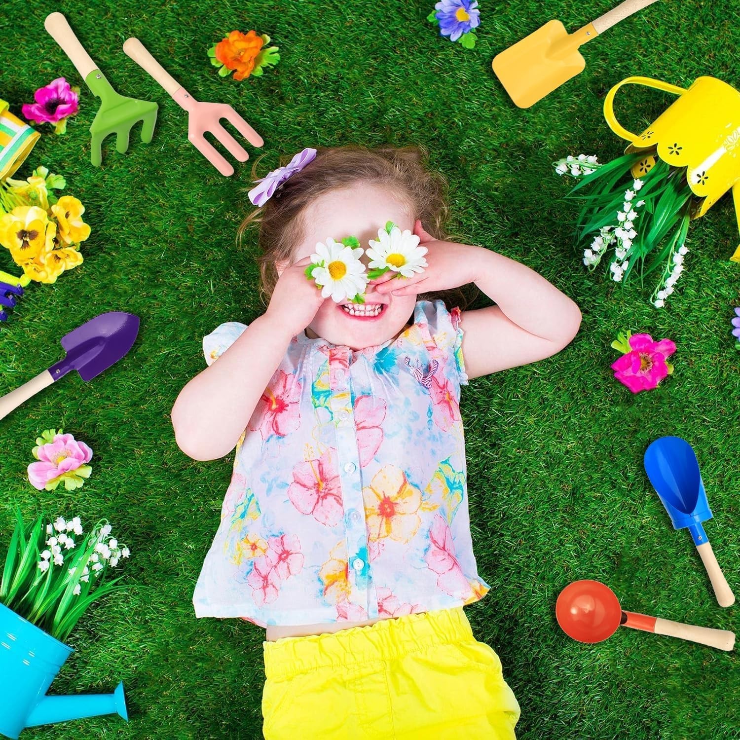 Versatile Kids Gardening Tools – Fun Beach, Garden & Snow Play Set for Ages 3+