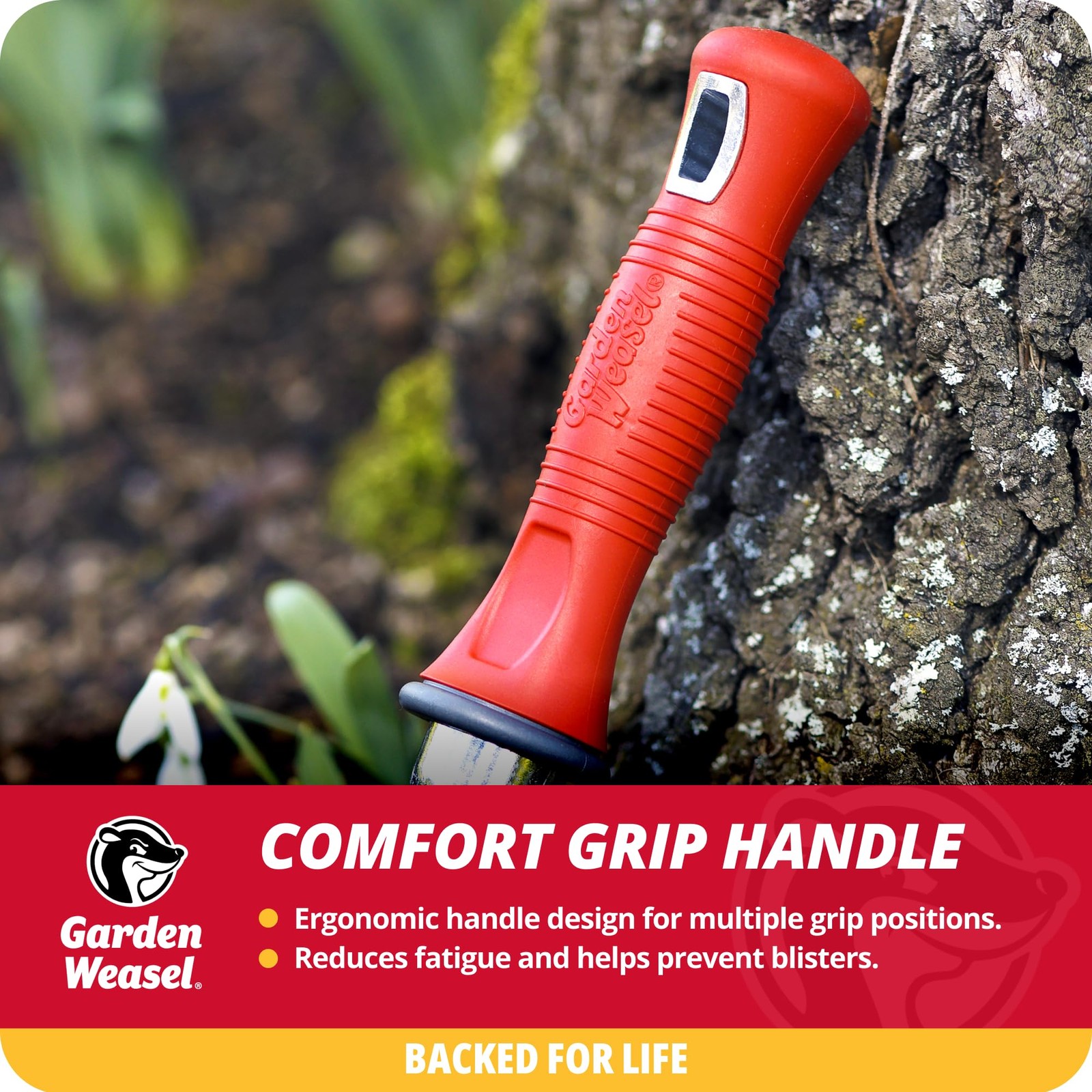 3-Piece Hand Tool Combo Set | Trowel, Transplanter and Cultivator | Heavy Dut…