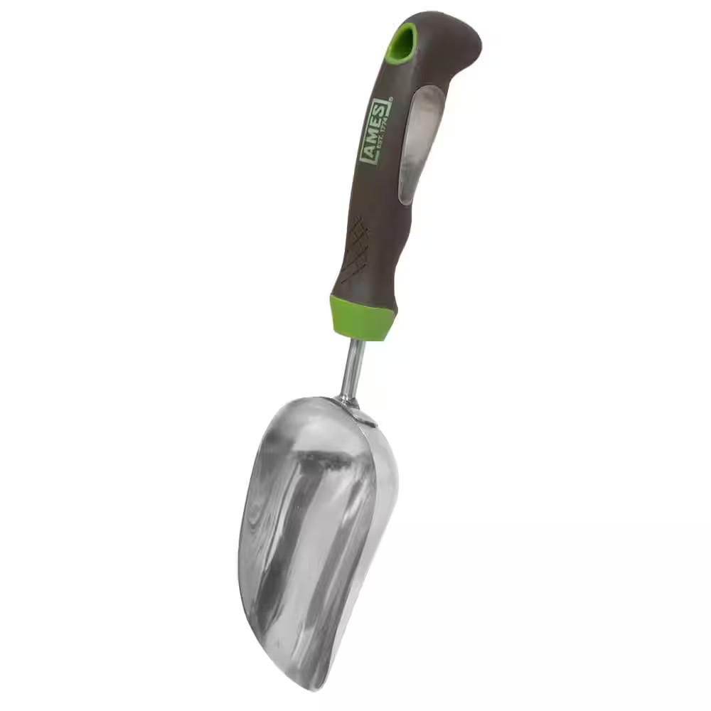 5.3 In. Handle Ergo Gel Grip Garden Trowel Scoop