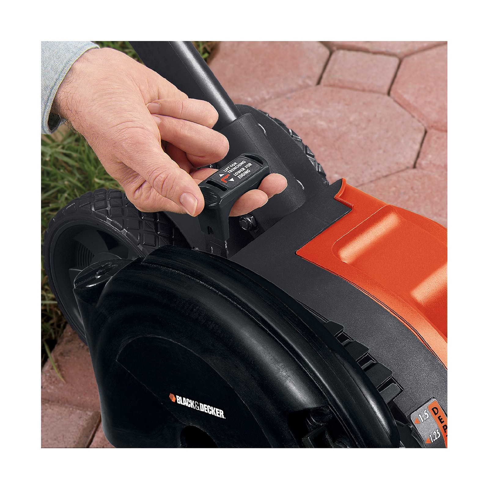 BLACK+DECKER 12 Amp 2-in-1 Landscape Edger and Trencher, (LE760FF) Fast Ship