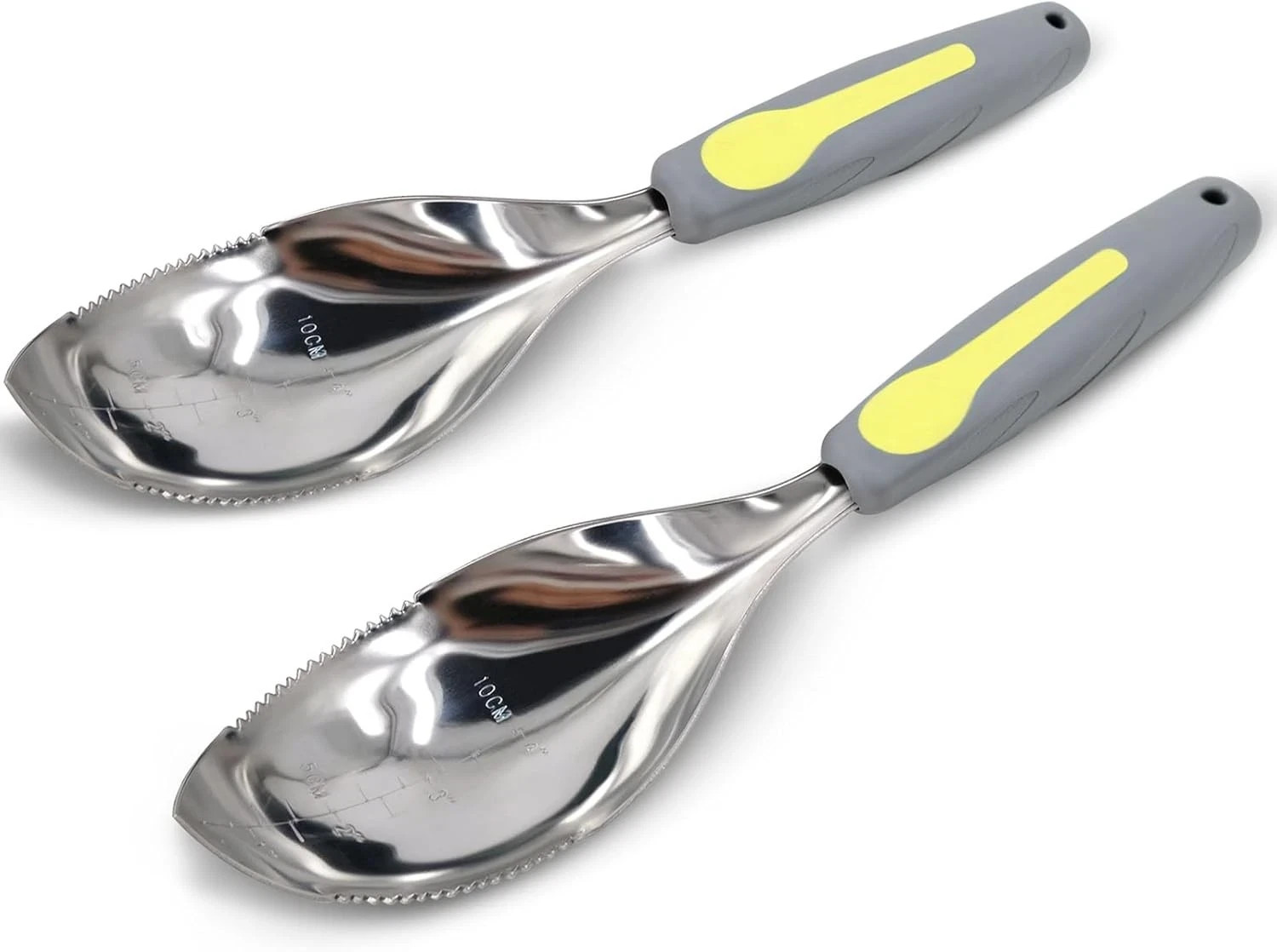 2Pack Garden Trowel, Stainless Steel Hand Shovel with Ergonomic Handle, Multi…