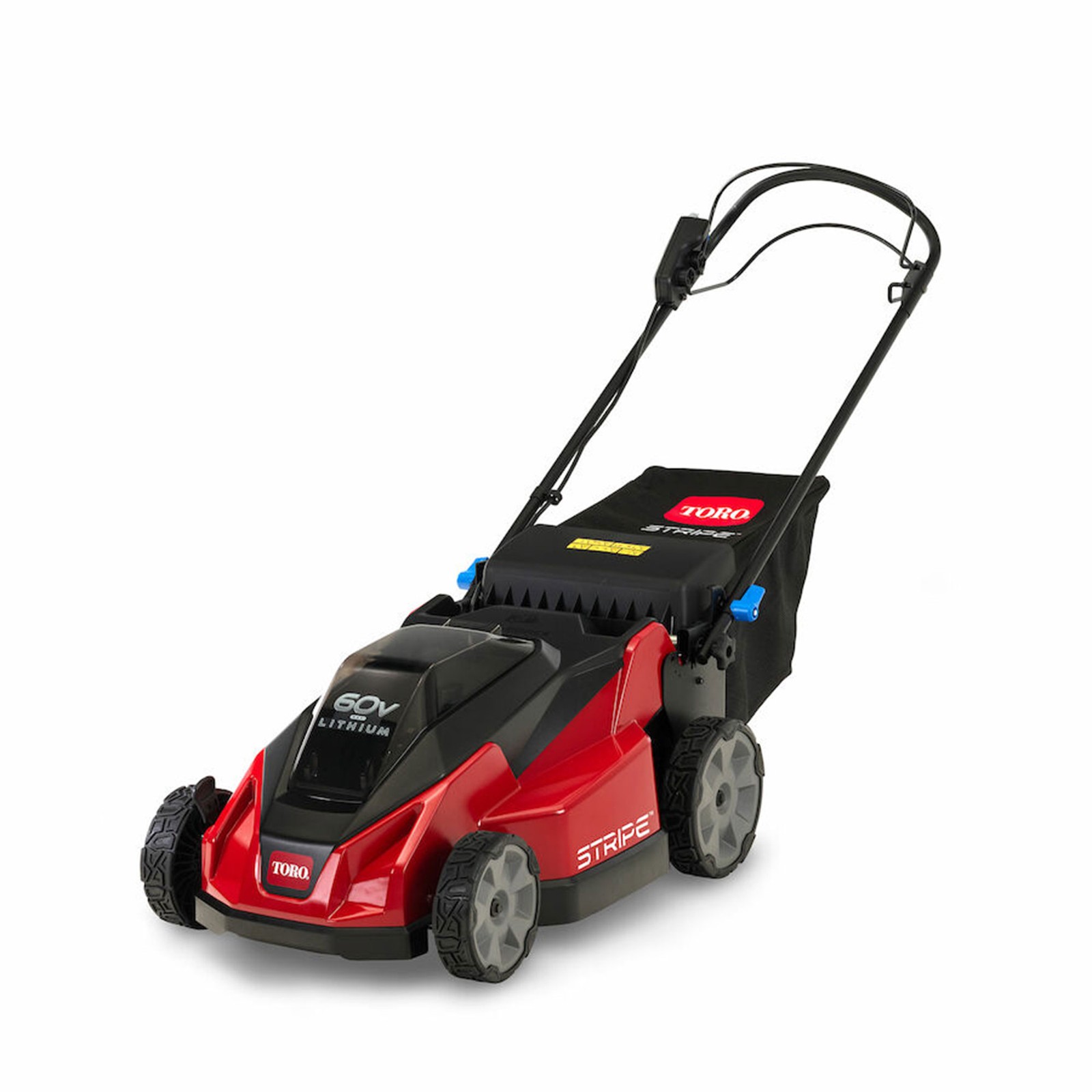 Toro Foldable 60-Volt 21-Inch Stripe Cordless Electric Self Propelled Lawn Mower