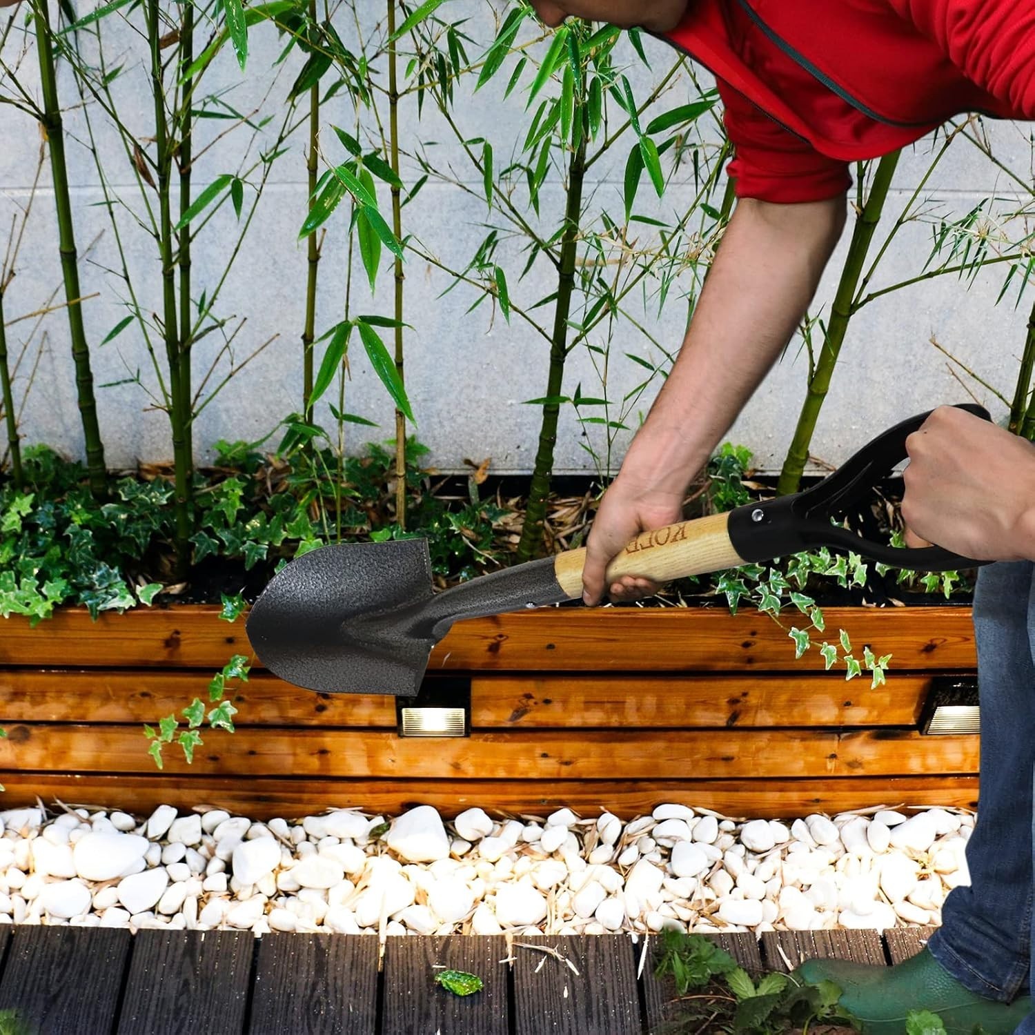 Durable 28-Inch Kids Garden Shovel with Ergonomic Handle – Eco-Friendly Tool