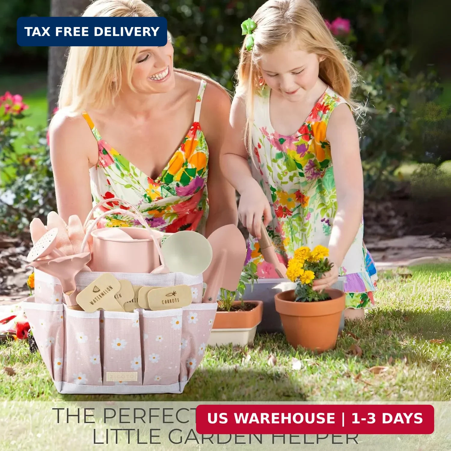 The Ultimate Kids Gardening Set – The Perfect Toddler Gardening Set with Durable