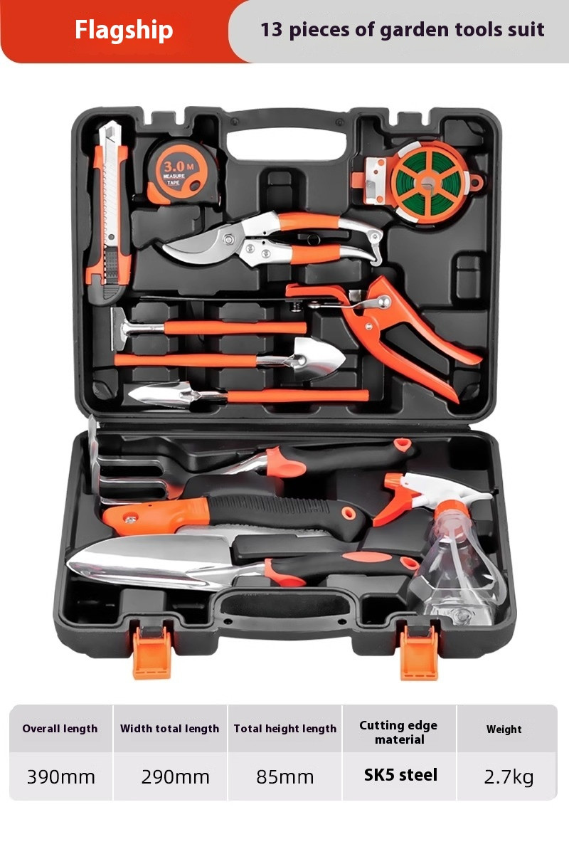 Hardware Tool Box Gardening Tool Set for Pruning Tree Branches