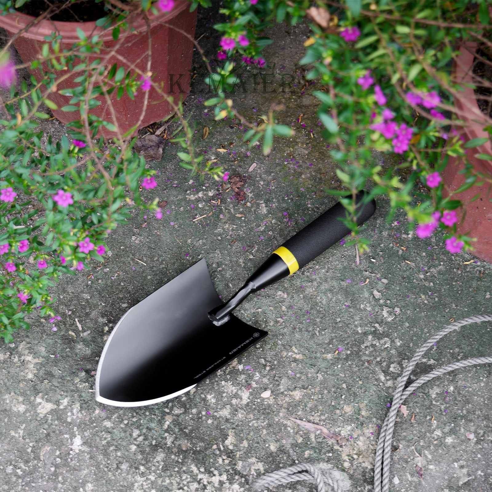 Heavy Duty Stainless Steel Garden Trowel and Shovel, Easy Digging and Weeding…