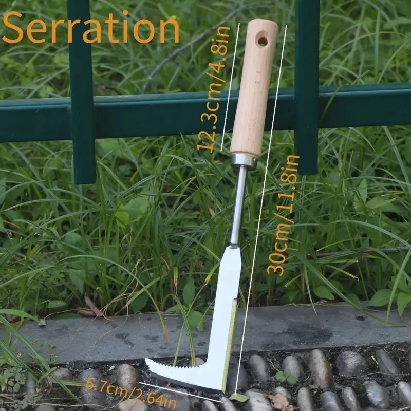 Heavy-Duty Carbon Steel Hand Shovel With Ergonomic Grip – Manual Weeding Tool