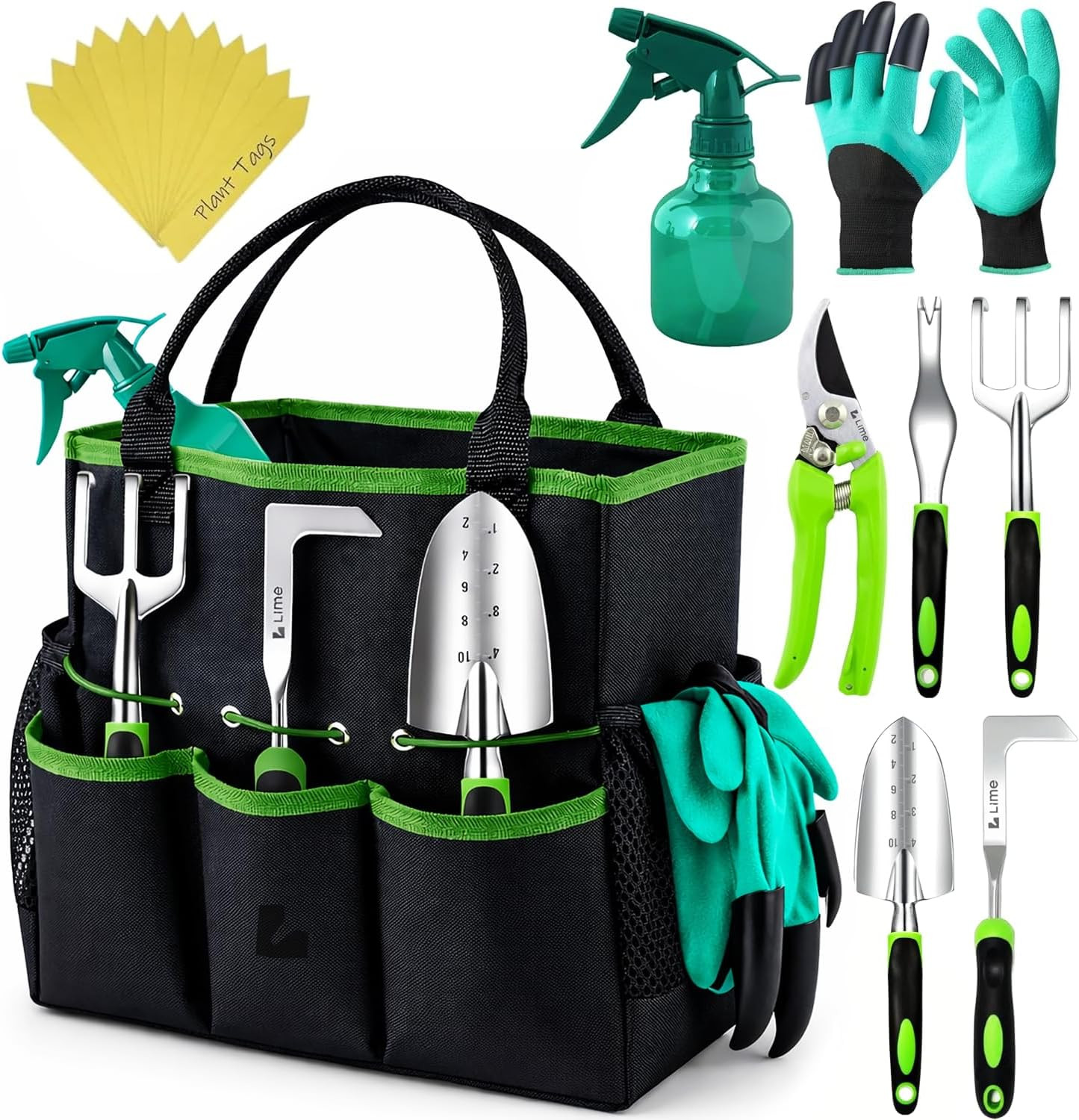 Heavy Duty Gardening Tools – Gardening Gifts for Women, Men, Mom, Dad – Durable,