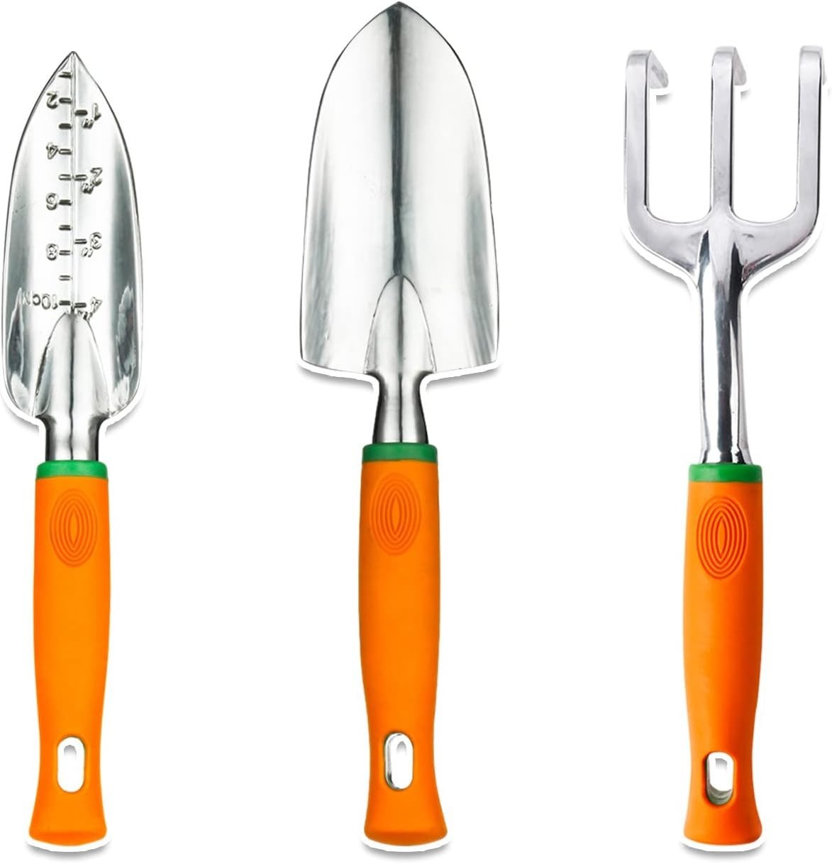 12PCS Garden Tool Set Aluminum Hand Tools Kit with Apron Storage Pocket USA