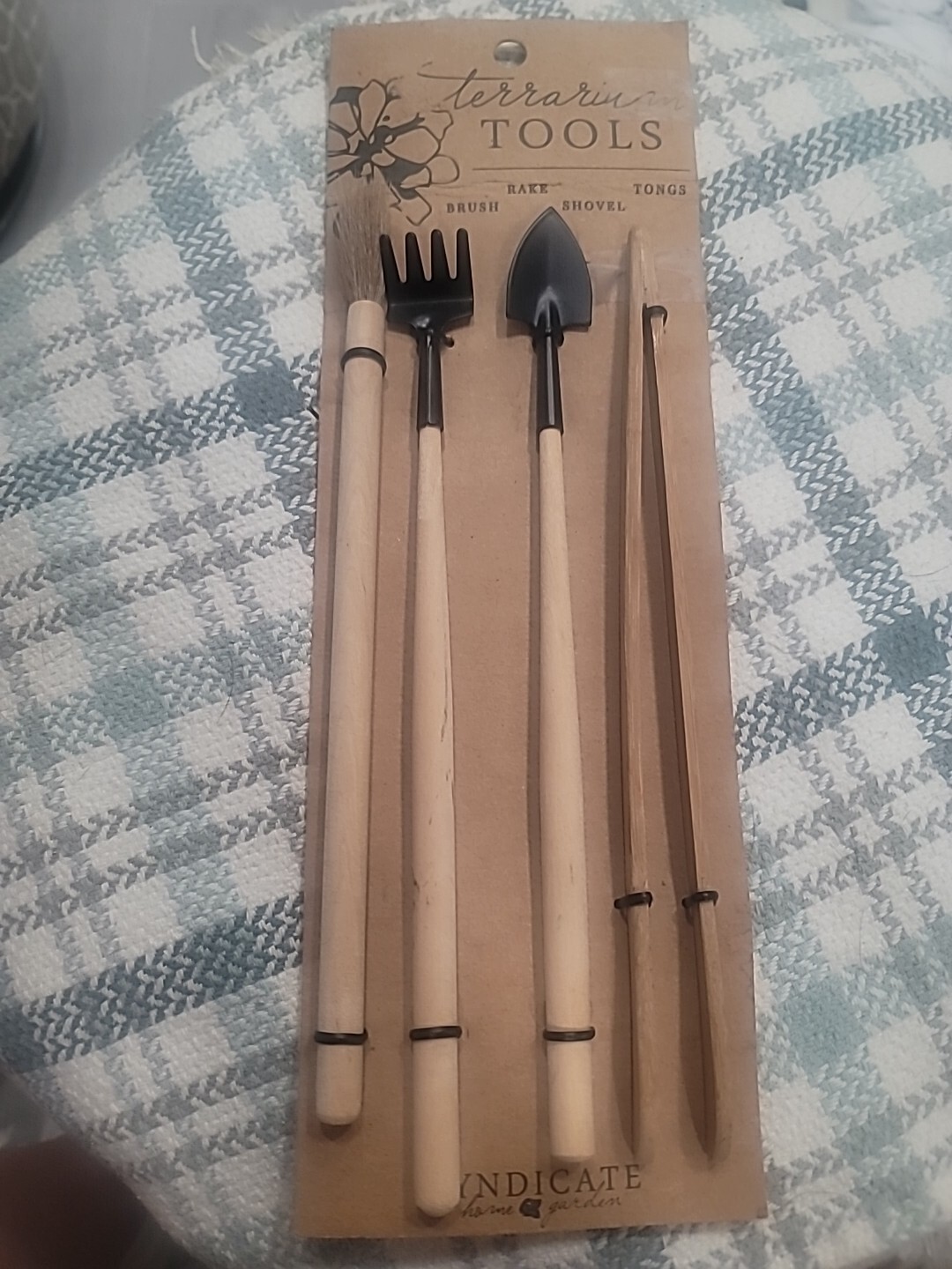 052076 Terrarium Tool Kit Light Brownblack
