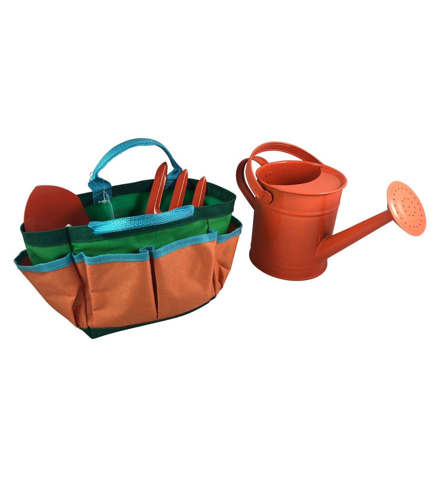 Jr. Garden Tool Set Kid Size All In One Kit Starter Set Gift Summer 4-Piece