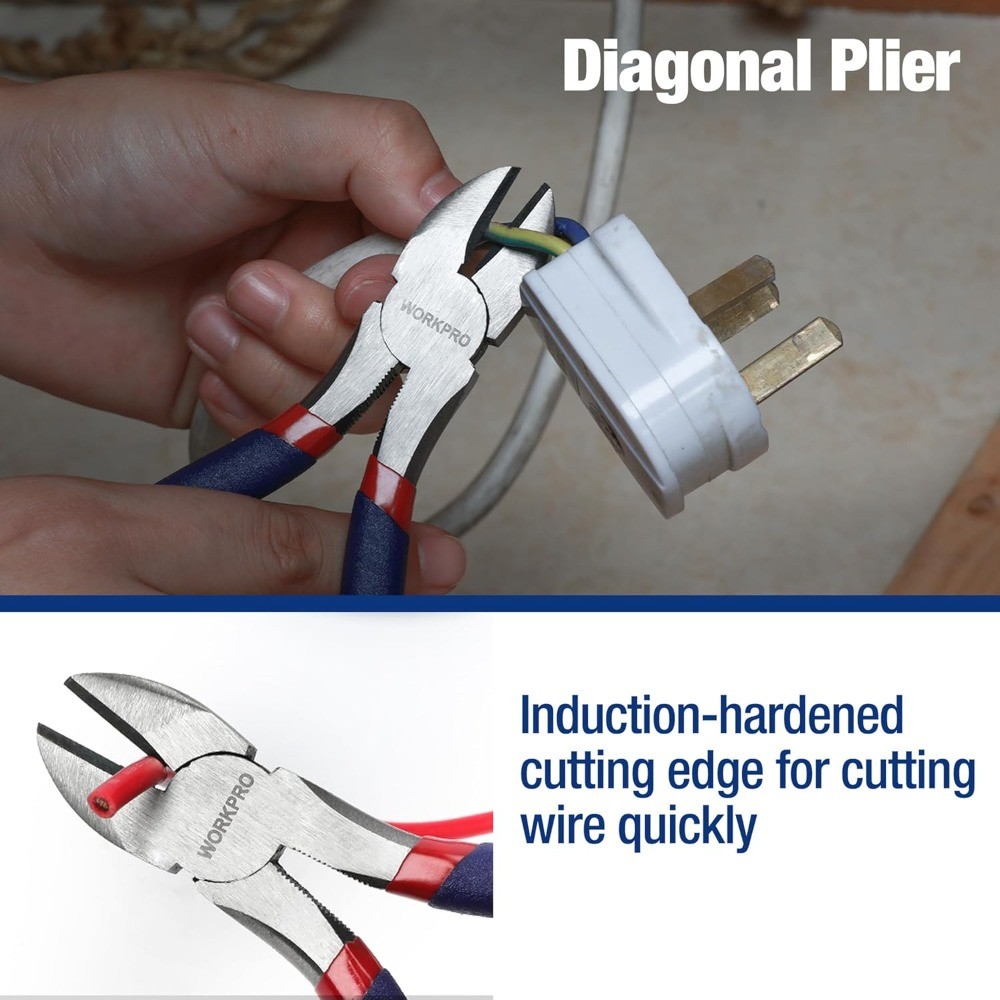 7Pcs Pliers Set Multiple Types For DIY Home Repair Use