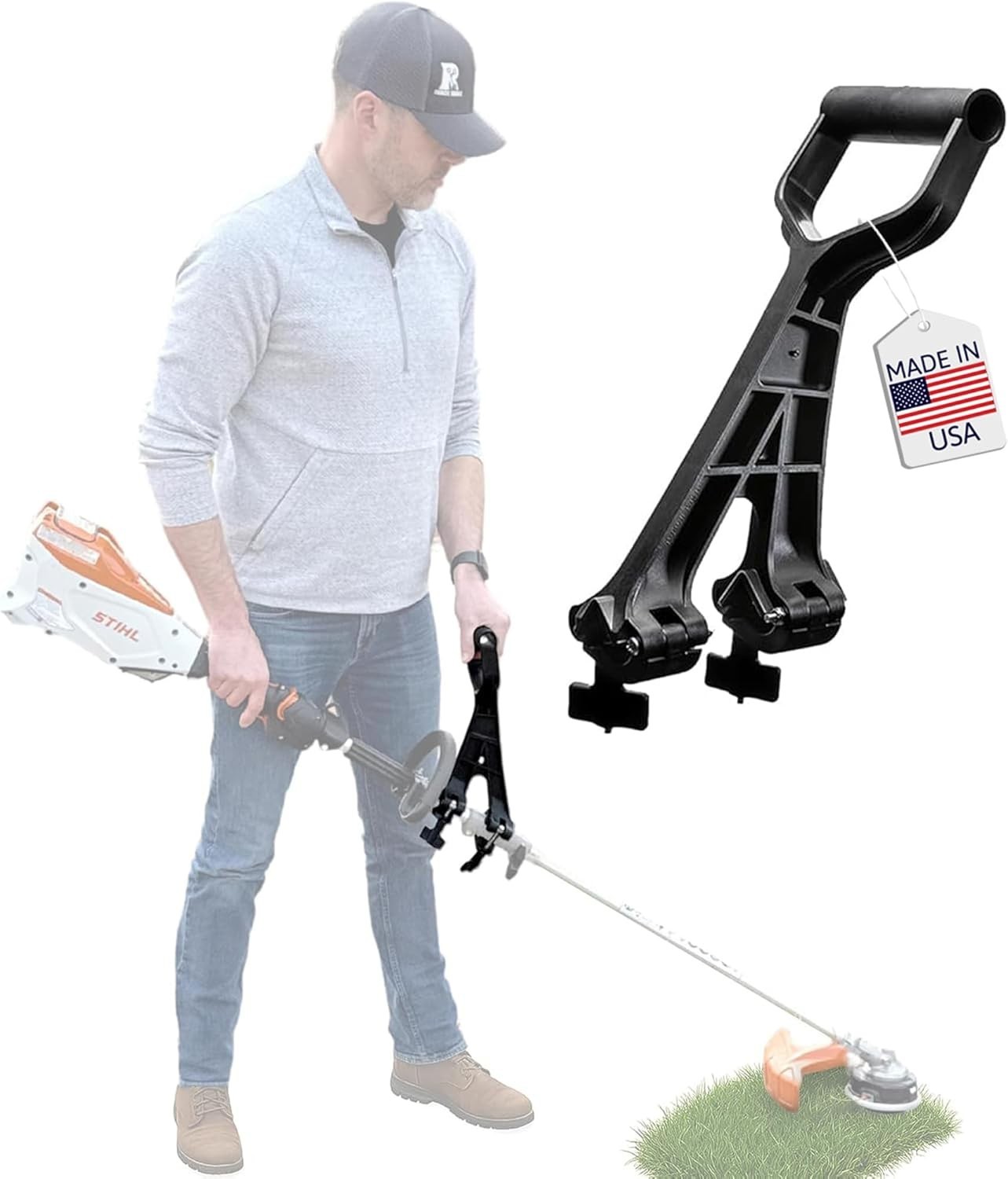 Universal Gardening Tool Handle Attachment – Fits Various Diameters – Ergonomic
