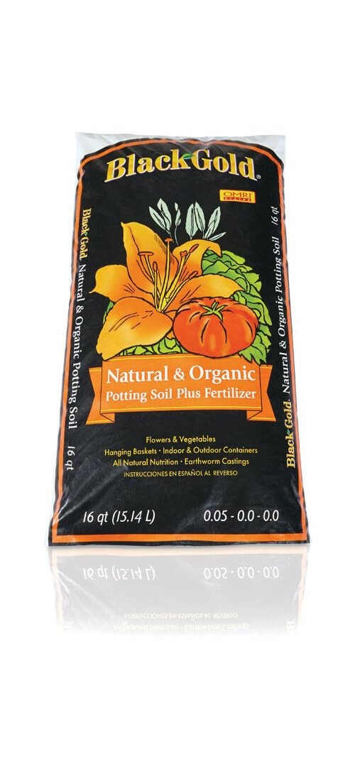 Black Gold Natural Organic Potting Mix 16-Qt. A