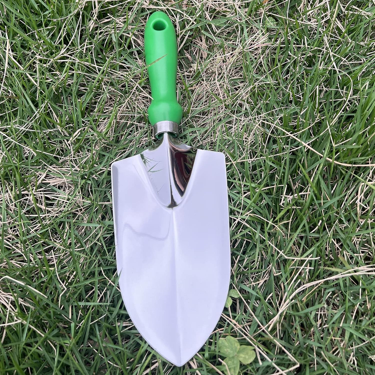 Stainless Steel Garden Trowel Ergonomic Grip Hand Tool Garden Spade Set