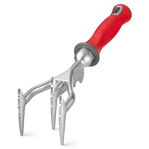 Double-Sided Garden Cultivator/Tiller | Cultivate, Till, Break Up Soil |