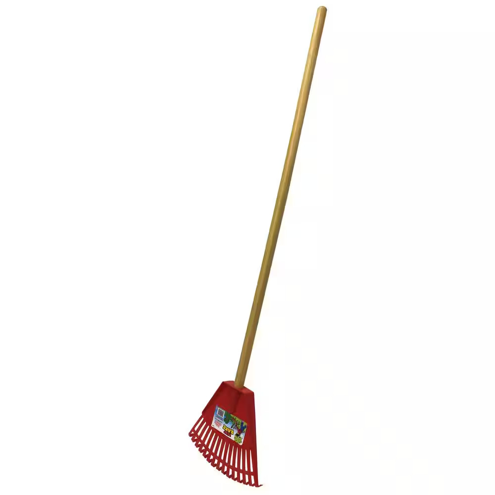 Little Diggers Series Kid Safe Poly Garden Leaf Rake