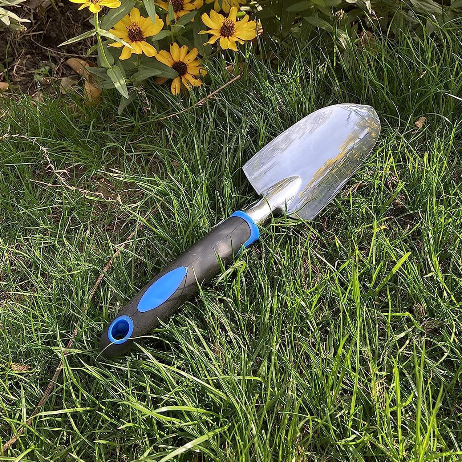 Garden Tool Shovel for Digging Gardening Trowel for Lawn Planting Alloy Spade Pl