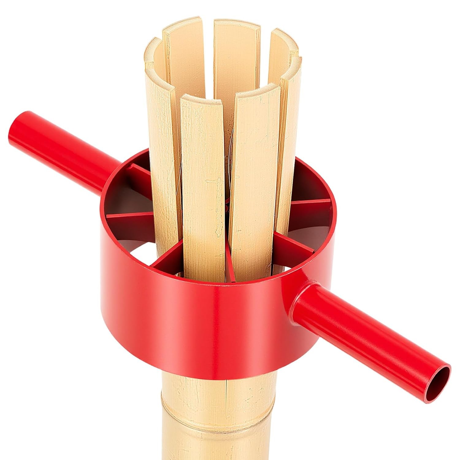 Bamboo Splitter 5.5 Inch Bamboo Split Steel Manual Dividing Splitting Tool with