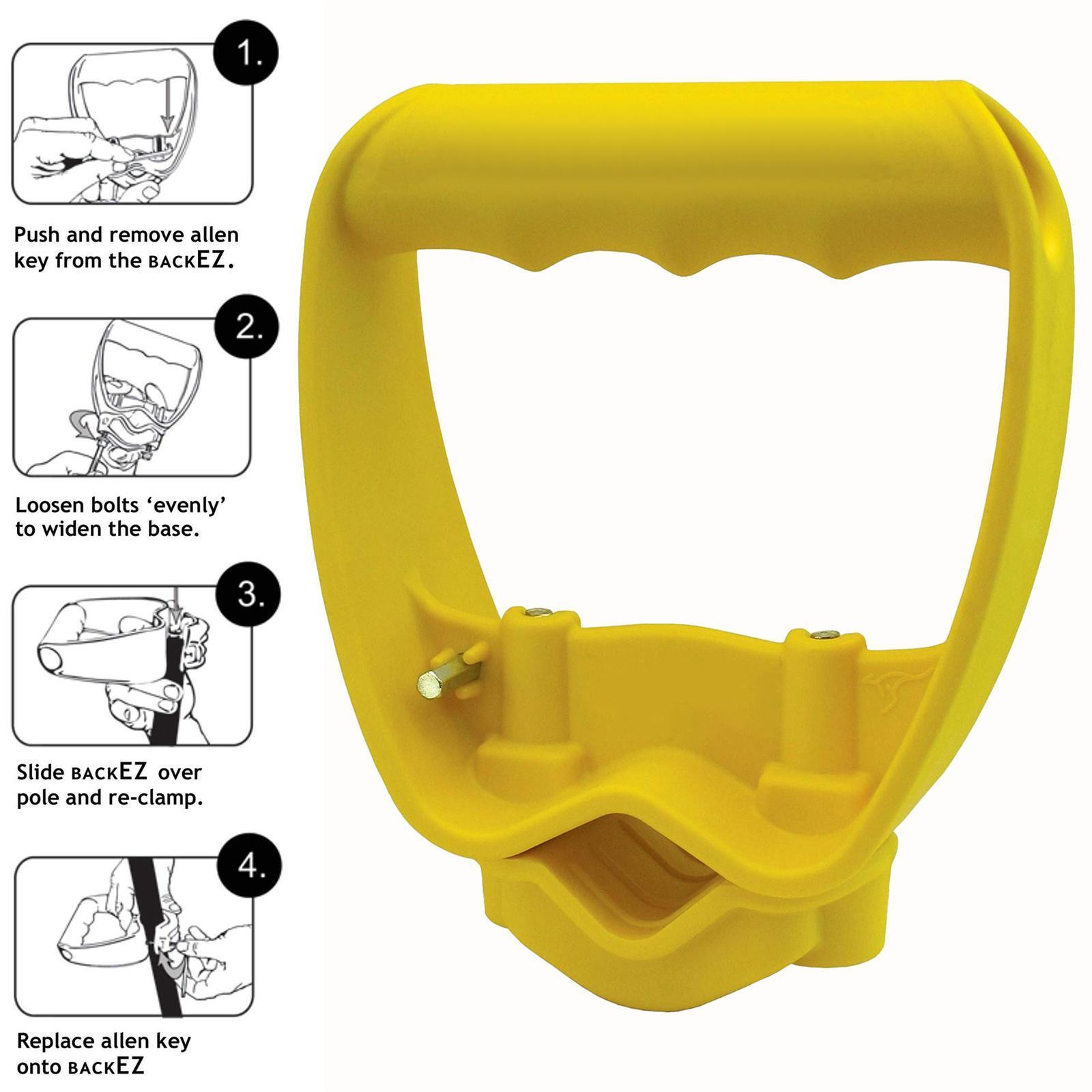 Back Saving Tool Handle Attachment Tool Handle Grip Universal Convenient Spade