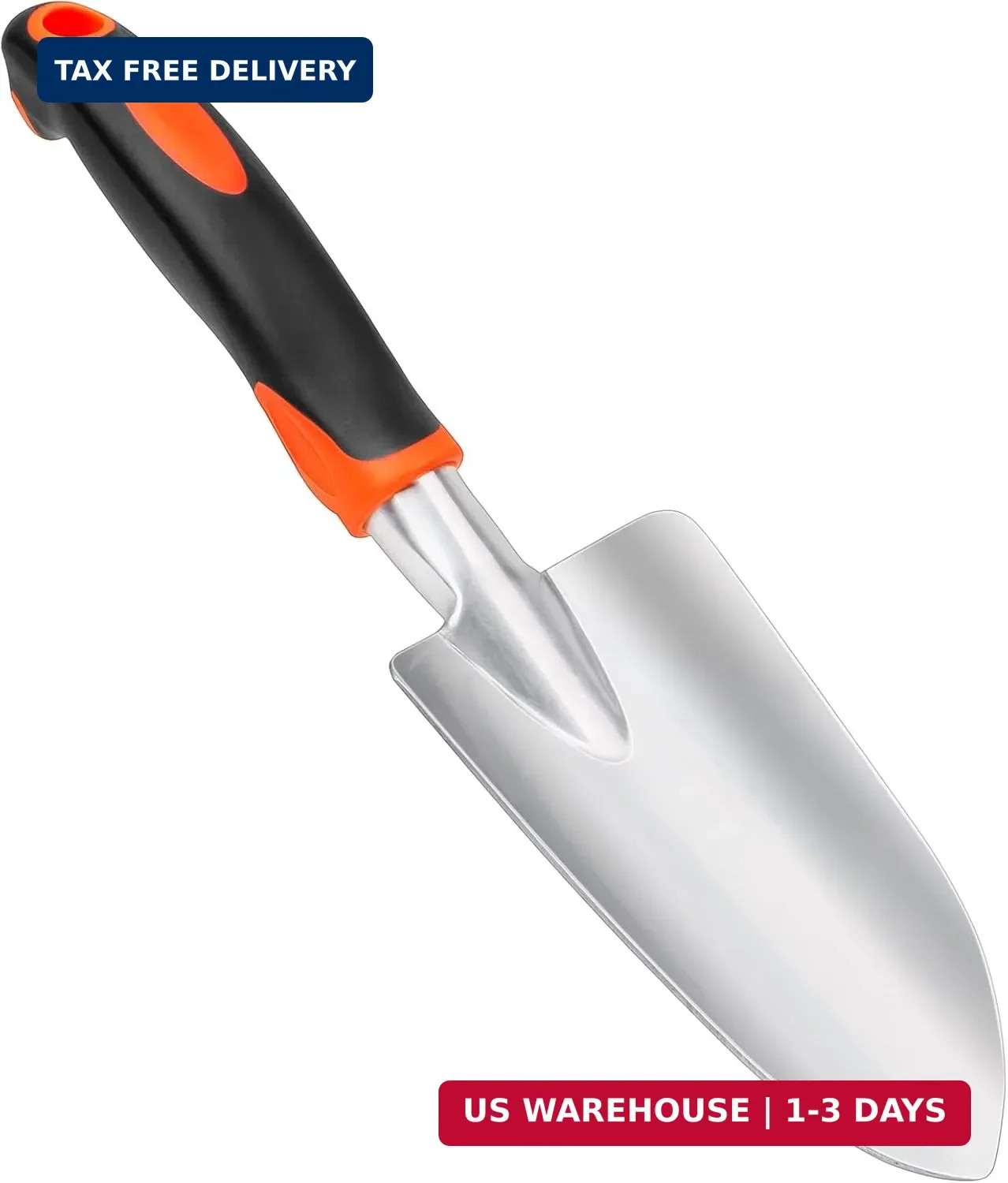 Garden Shovel Garden Hand Trowel, Heavy Duty Hand Shovel with Ergonomic Handle,