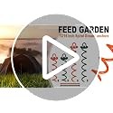 FEED GARDEN 16 Inch Spiral Ground Anchors Heavy Duty Screw Stakes 4 Pack Orange