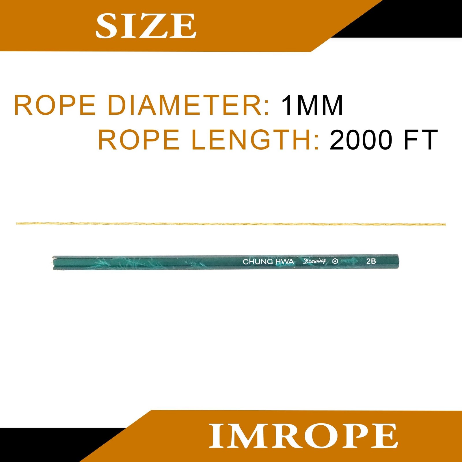 1mm x 2000 Feet Yellow Jute Rope, Twine for Gardening Tomato Climbing Plant T…