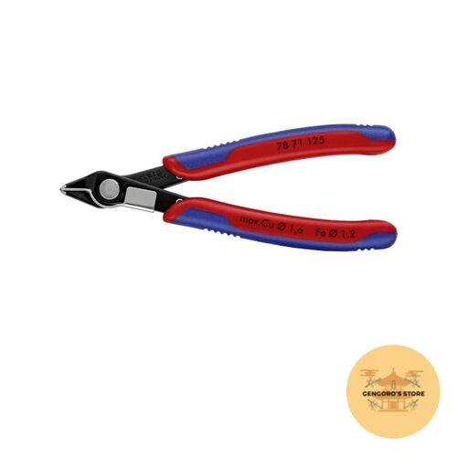 KNIPEX 7871-125 Electronics Super Knips with Bevel 125mm Comfort Grip