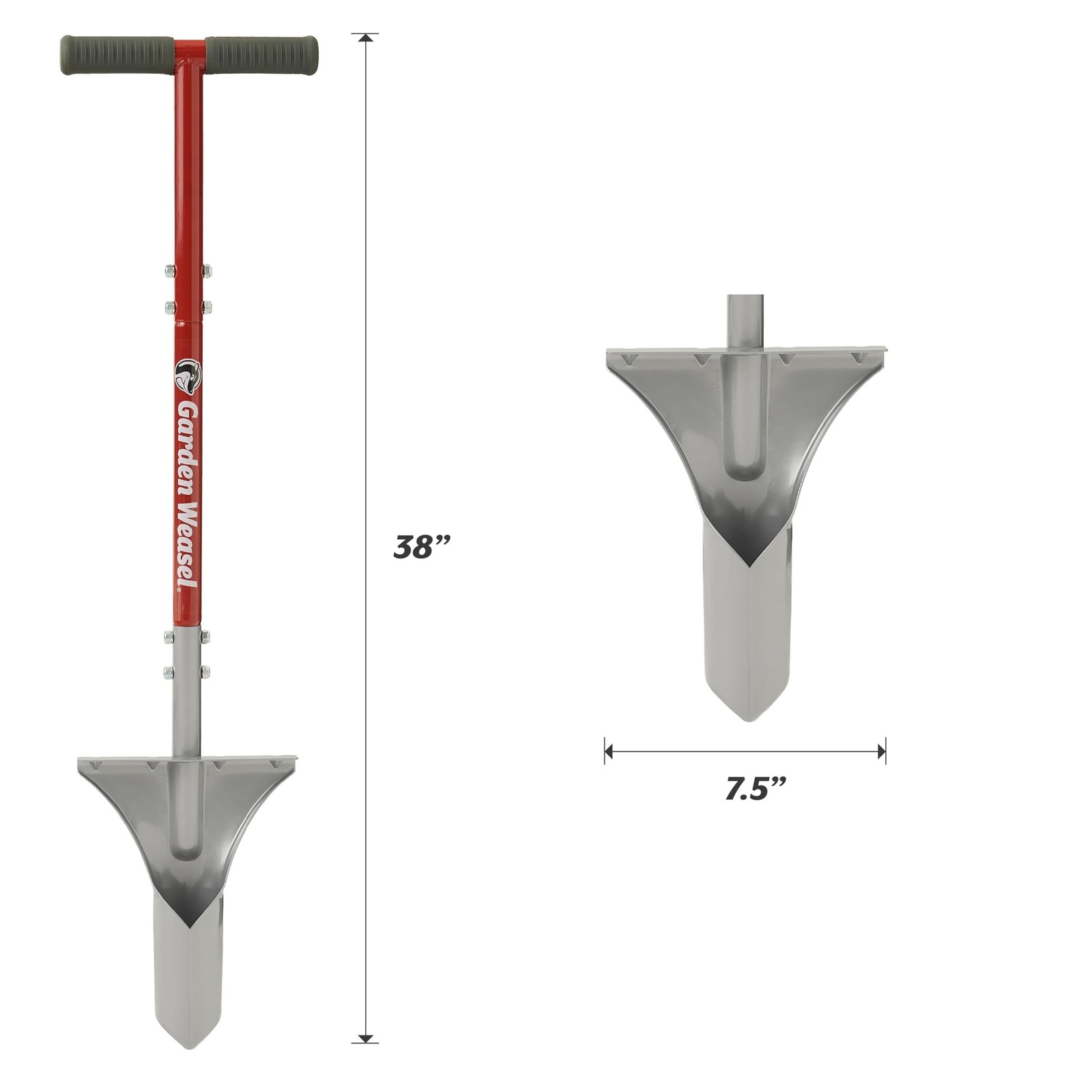 GARDEN WEASEL Bulb Planter Tool – Manual Bulb Planting Tool and Sod Cutter