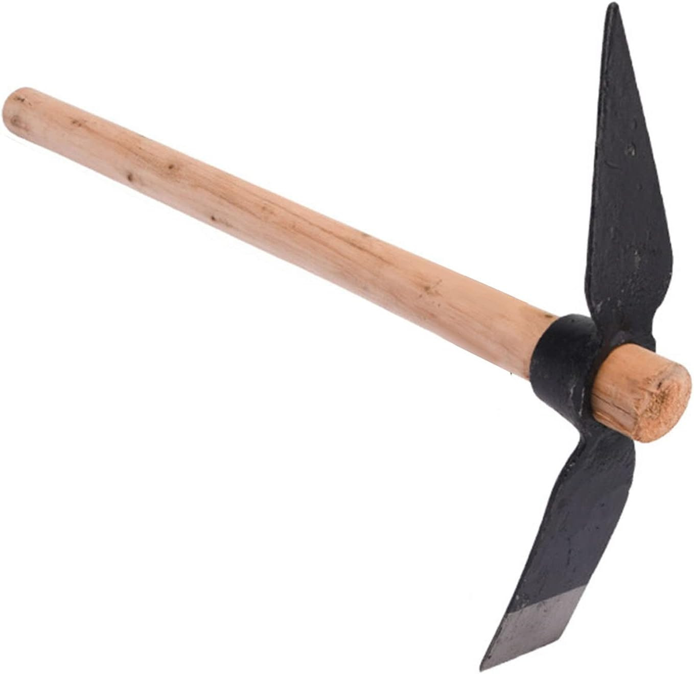 Garden Hoe Pick Garden Pick Mattock Multipurpose Hand Tool Digging Weeding Seedi