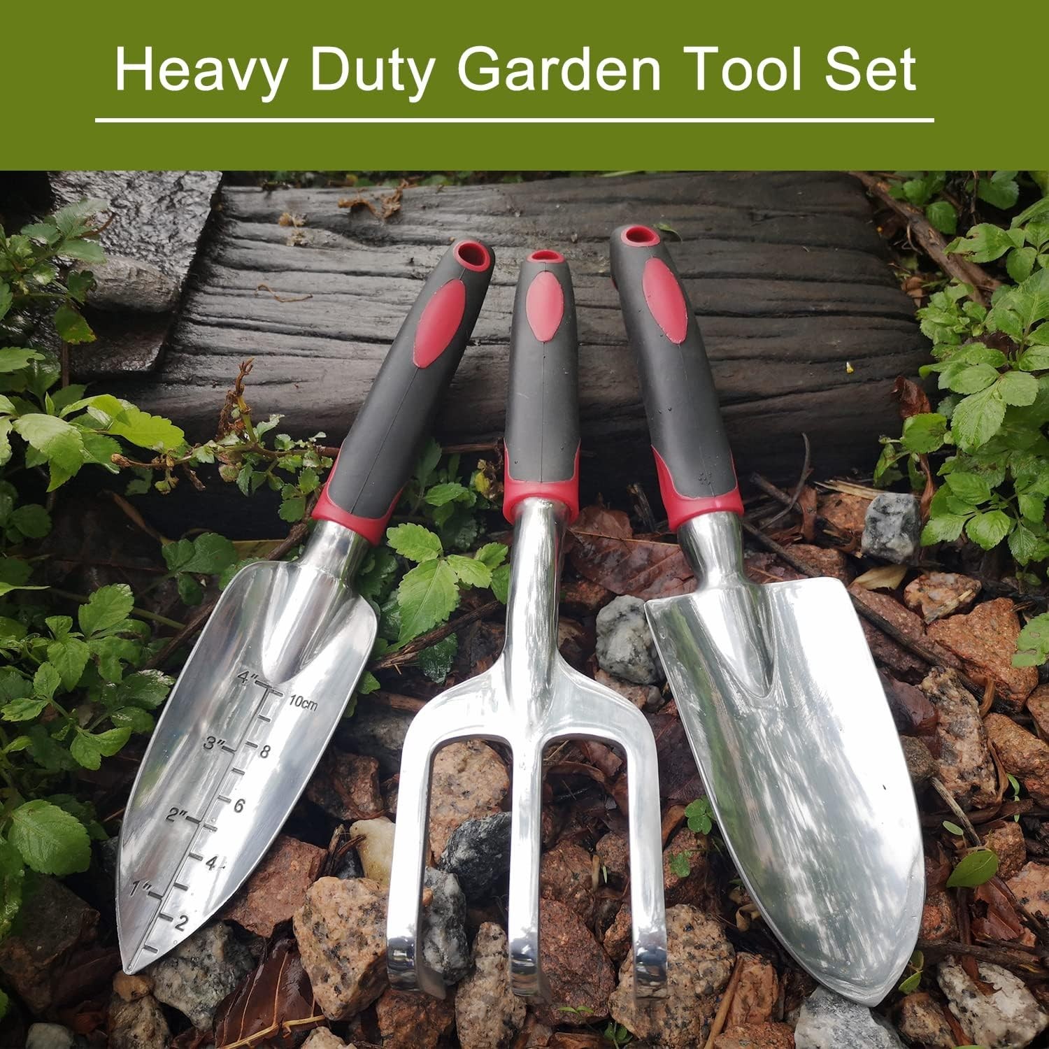 3-Piece Cast-Aluminum Tool Set