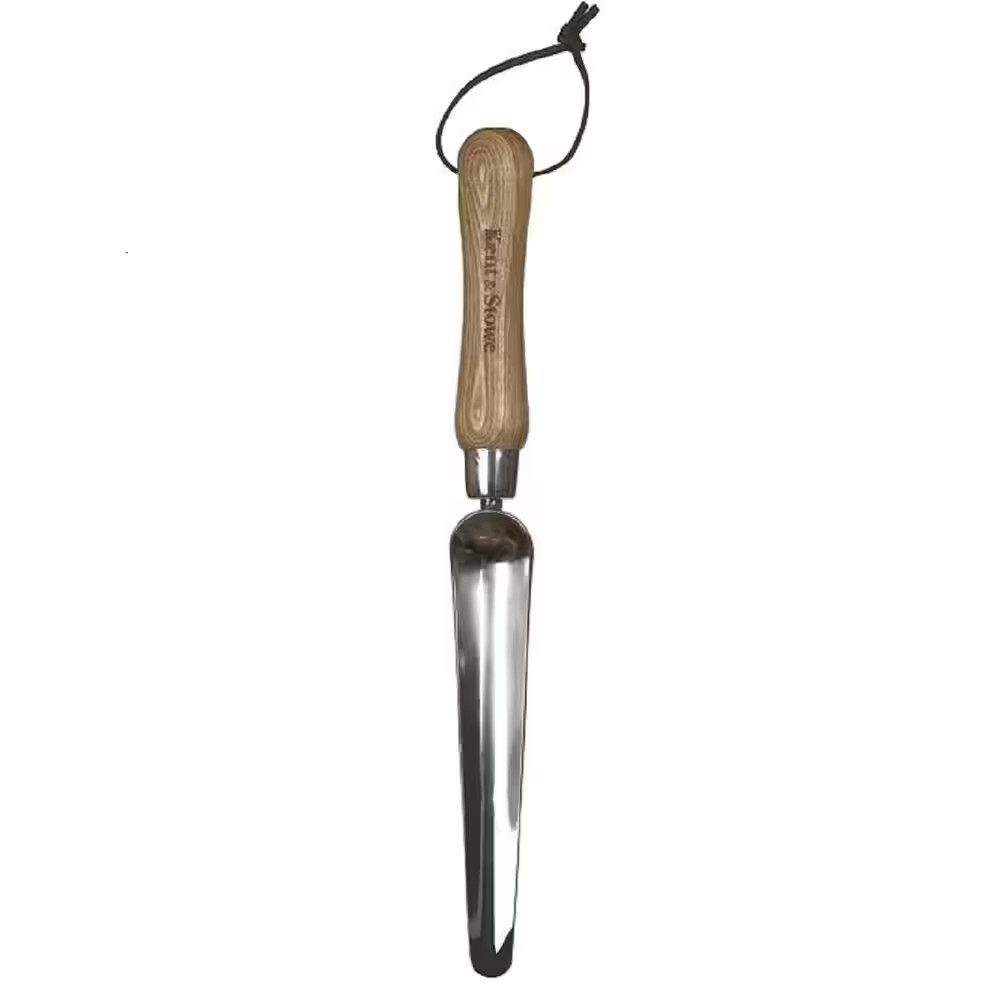6 In. English Garden Kent and Stowe Stainless Steel Wood Handle Garden Widger Ha