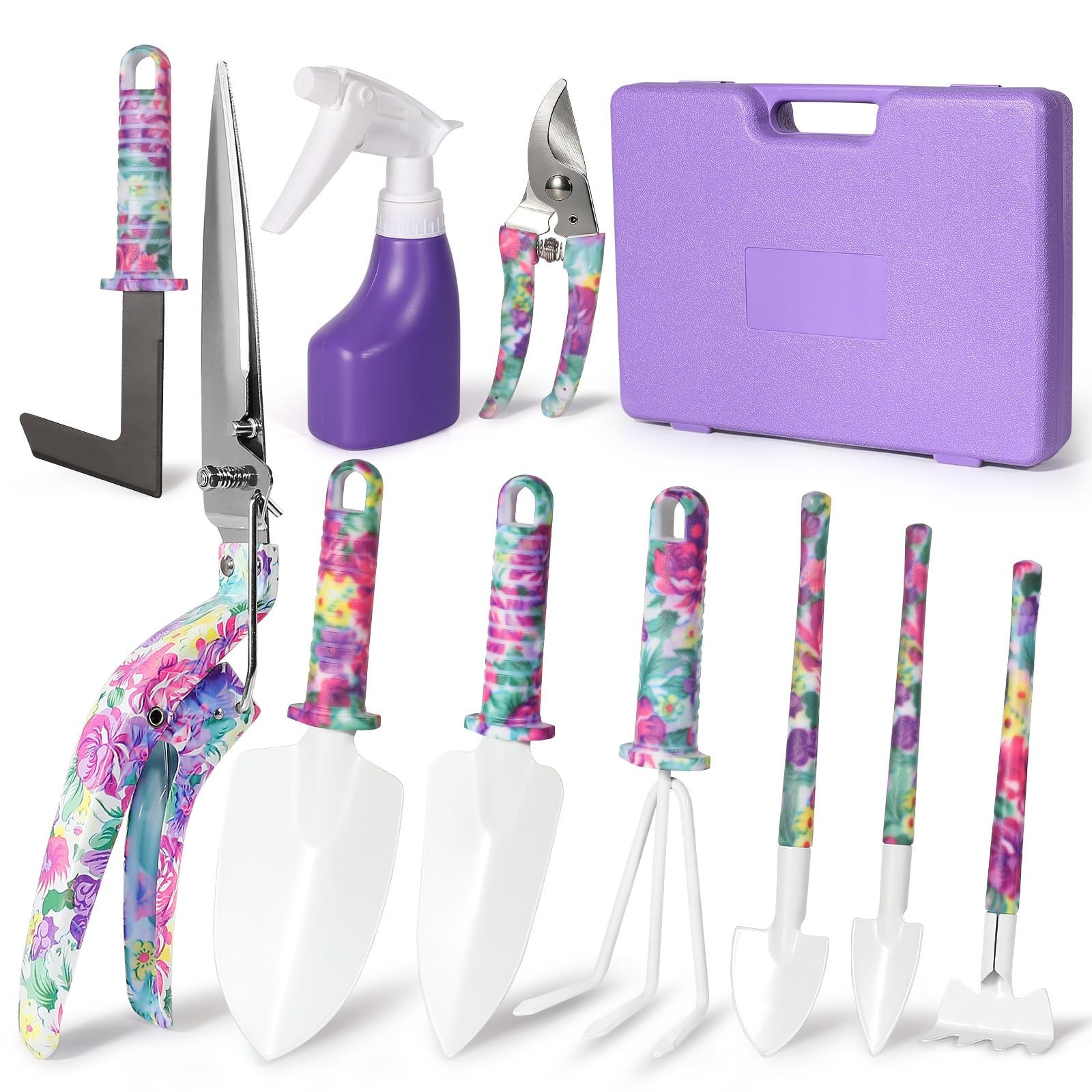 Gardening Gifts for Women, Gardening Tools for Mom Grandma Wife, 10 Pcs Garde…