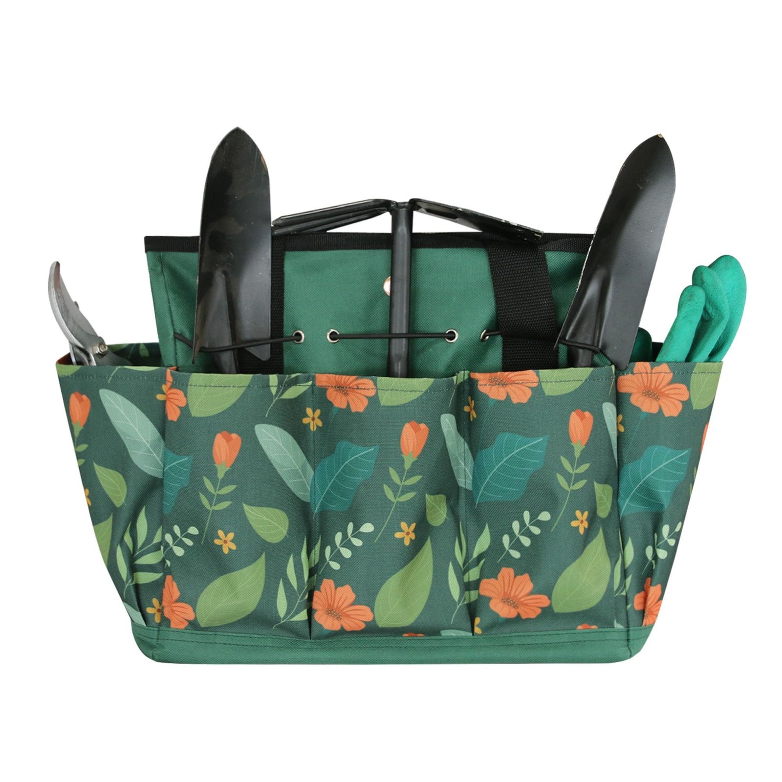 Waterproof Garden Tool Bag, 600D Oxford Portable Gardening Tote with Handle &…