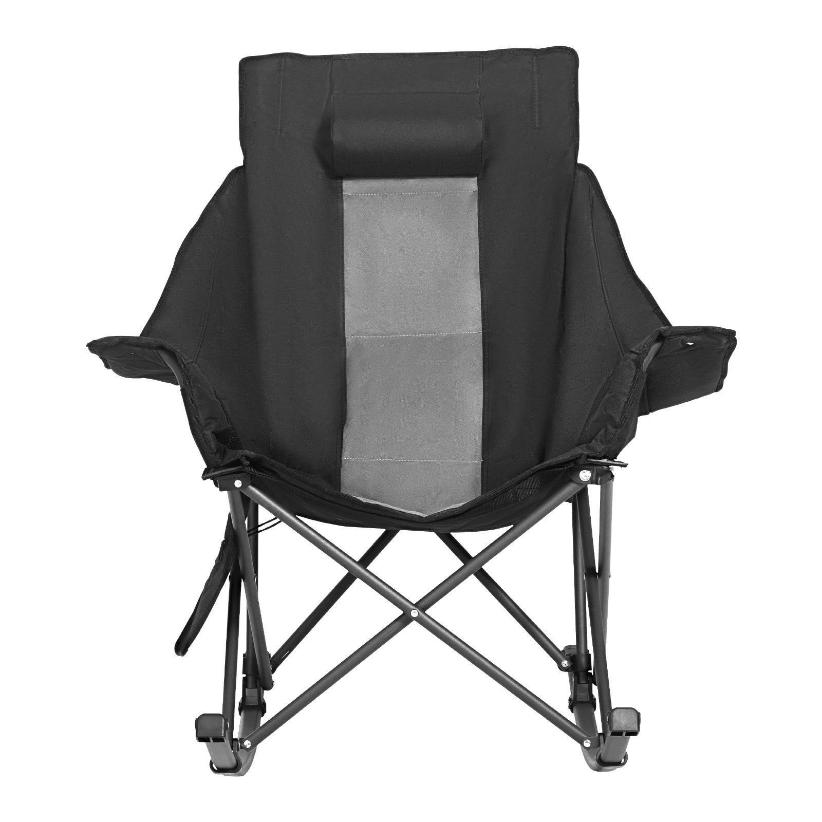Heated Camping Chair,3 Heating Settings,Large-Sized Padded Folding Rocker,Heavy