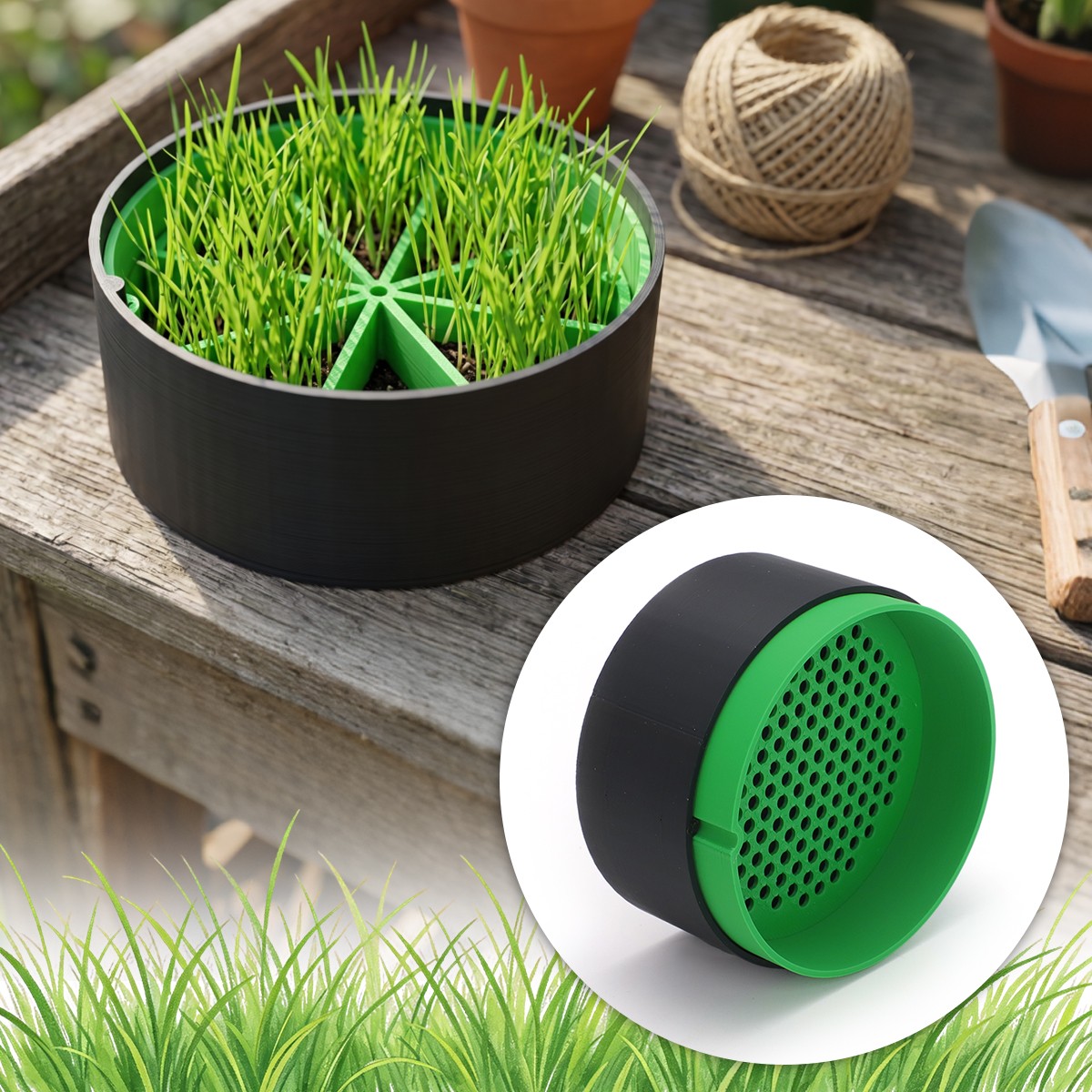 Smart Germination Seed Sprouting Kit Hydroponic Germination Tray w/ 10 Filters