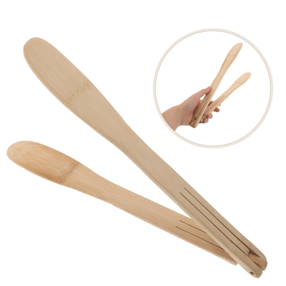 One Reusable Bamboo Garden Cactus Transplant Tool Ergonomic Safety Grip Pliers