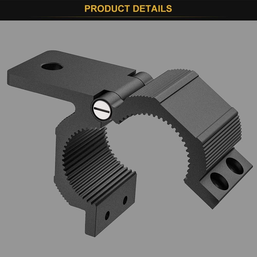 Audak Aluminum Tube Clamp Mount Bracket Kit 1.1-1.5in Bull Bar Roll Cage Pair