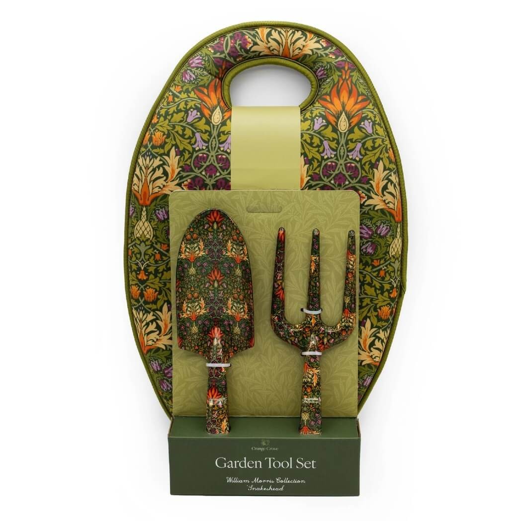 Robert Frederick Orange Grove Gardening Tool & Kneeler Set – William Morris …