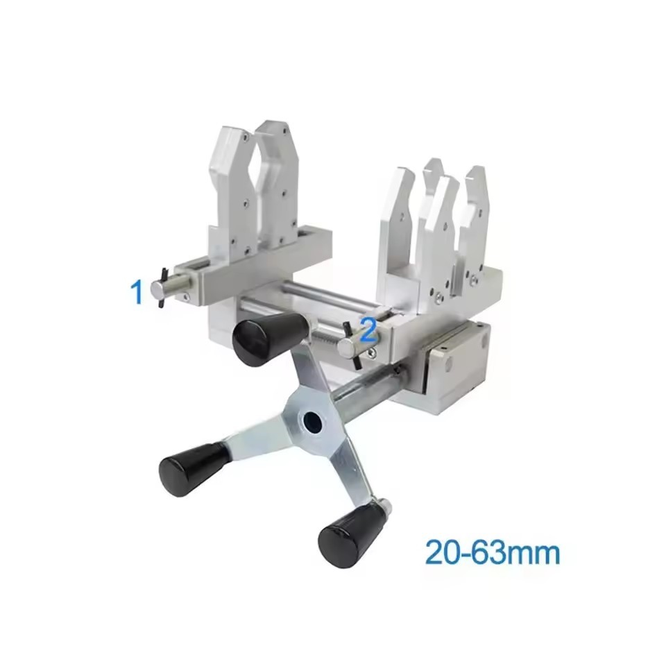 20-63 PPR Portable Hot Melt Welding Socket Pipe Clamp 2-Clamp Fixture Rack