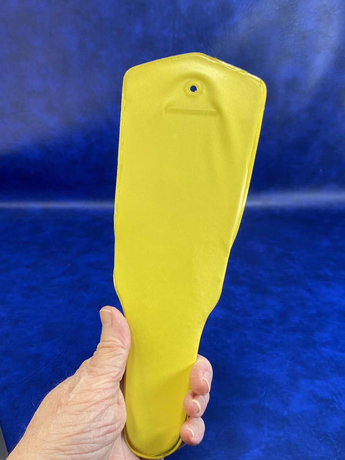 Vtg Home Gardening Set by NT 3 Piece Yellow Plastic Handle with Vinyl Holder
