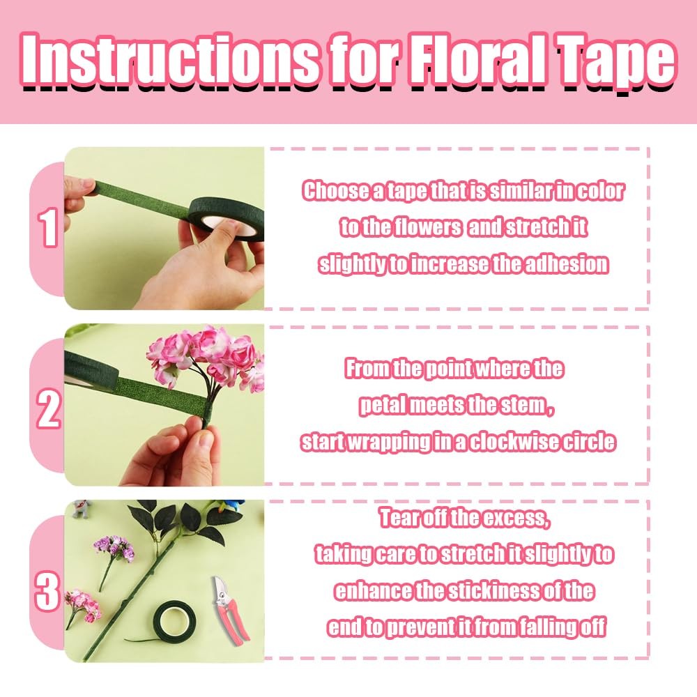 Rose Thorn Stripper Tool Set Flower Thorn Remover for Weddings & Home Use