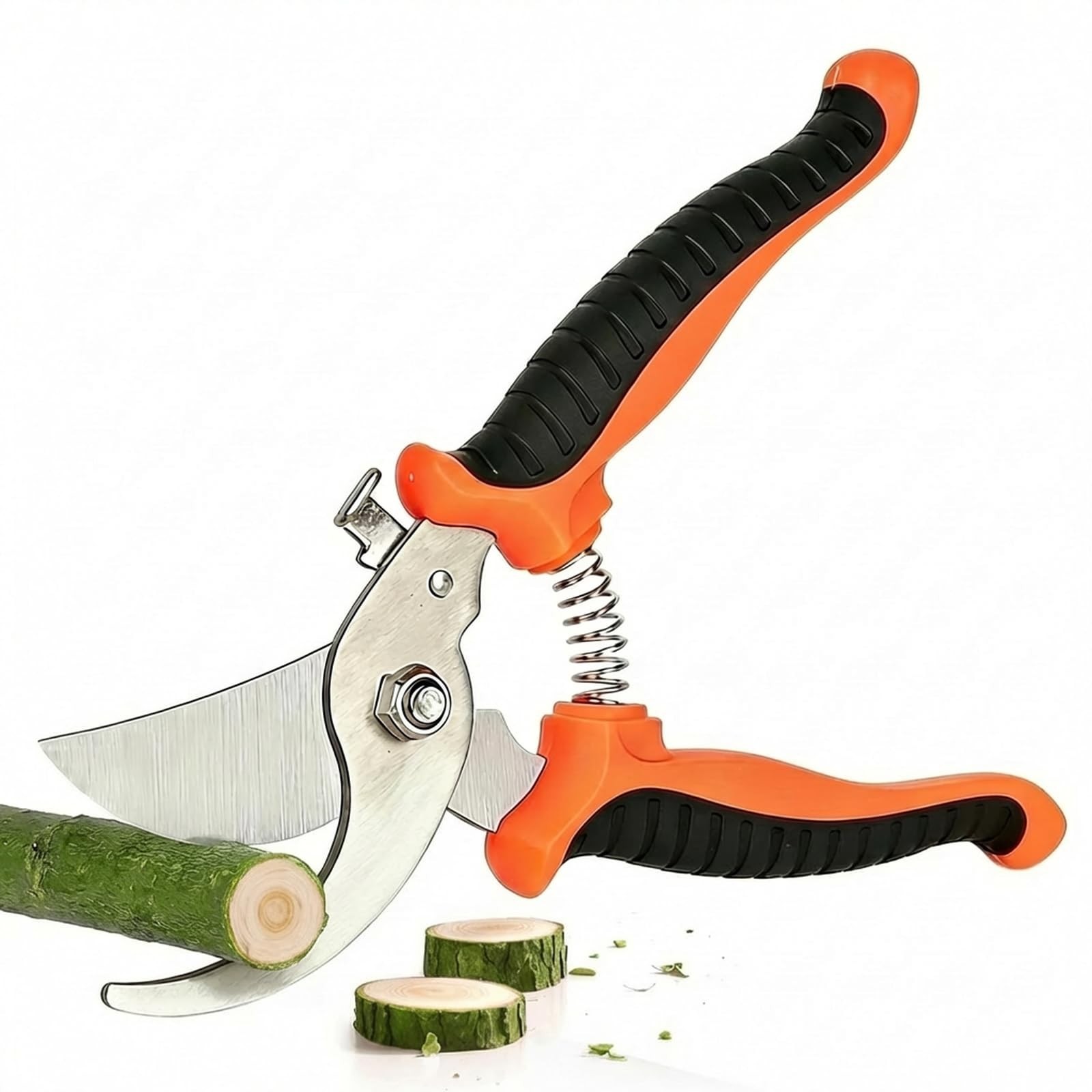 Pruning Shear, Premium Gardening Scissors for Rose Bushes, 7.5IN Garden Prune…