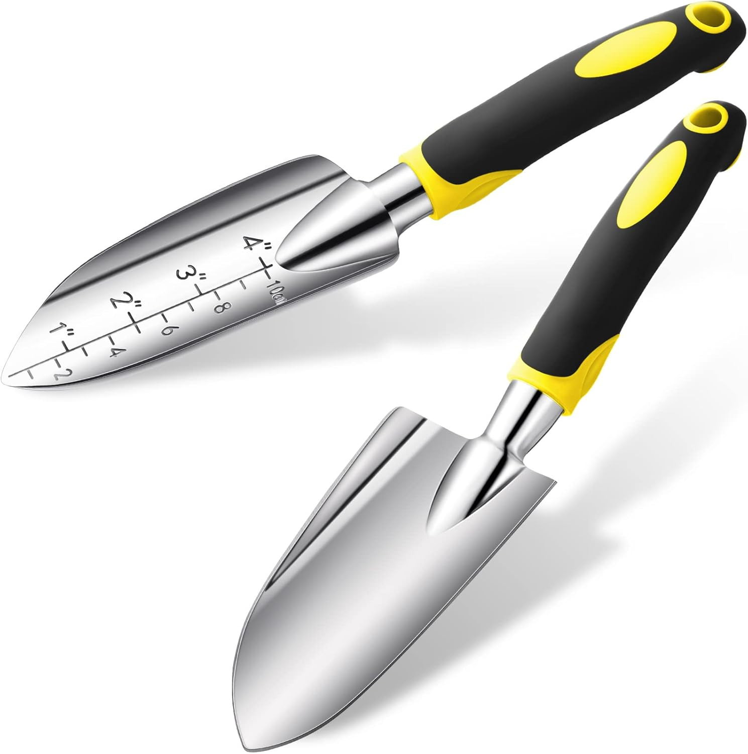 Garden Hand Trowel Transplant Trowel with Measurements Aluminum Alloy Plantin…