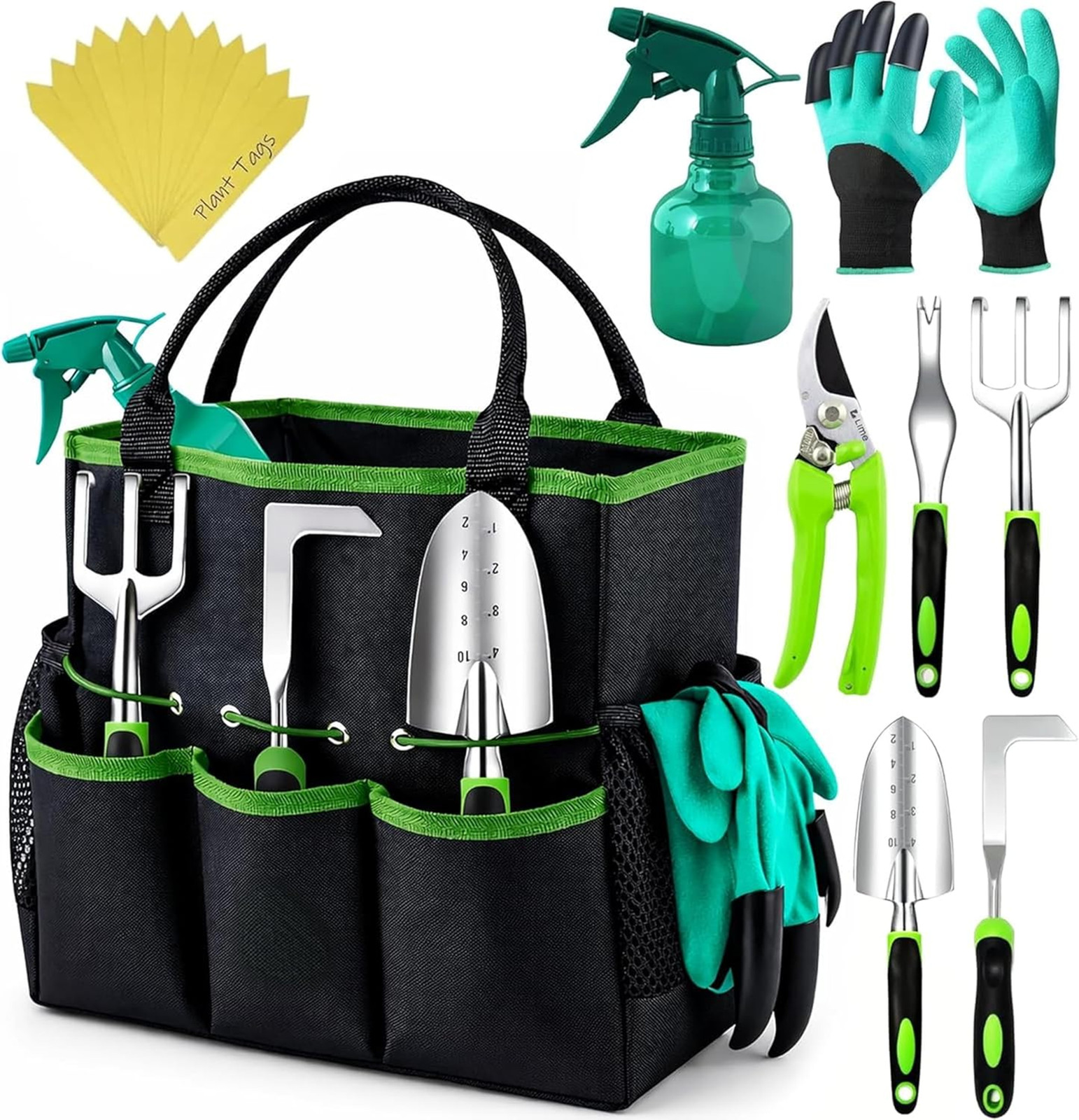 Heavy Duty Garden Tool Set Ergonomic Durable Rust Proof for Women Men Mother Dad