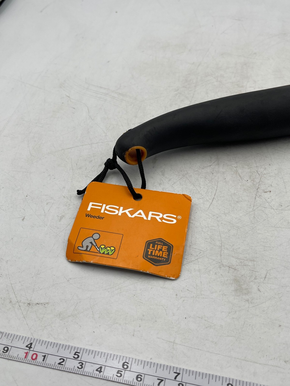 Fiskars Garden Weeder Hand Tool Ergonomic Stainless Steel Orange 8420 Lifetime