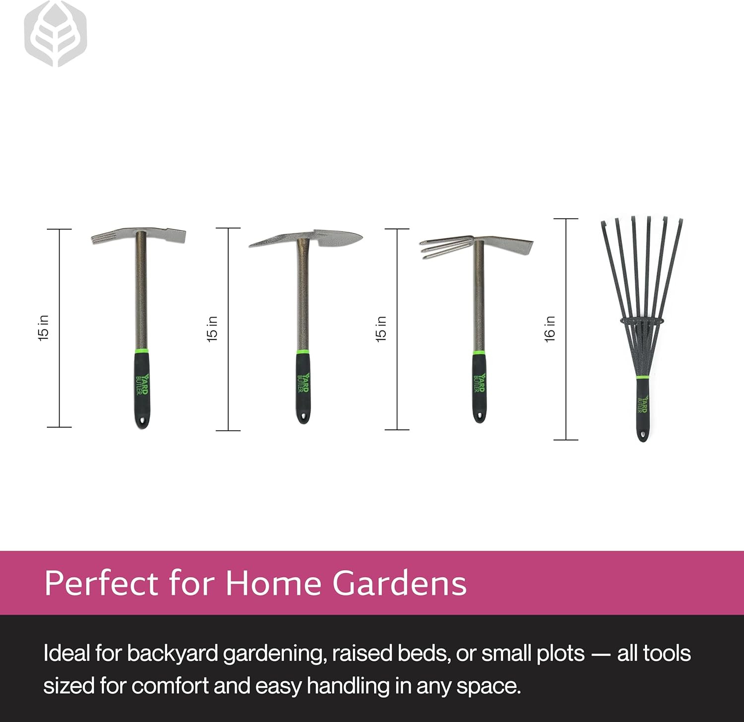 Terra Tuff Hand Tool Set – Durable, Comfortable, Rust-Resistant Gardening Tools